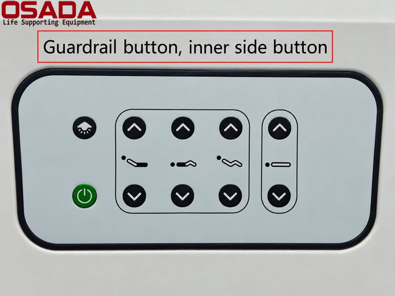 Giường Bệnh Nhân Điện ICU Đa Chức Năng Tích Hợp Cân OSD-E5 Care