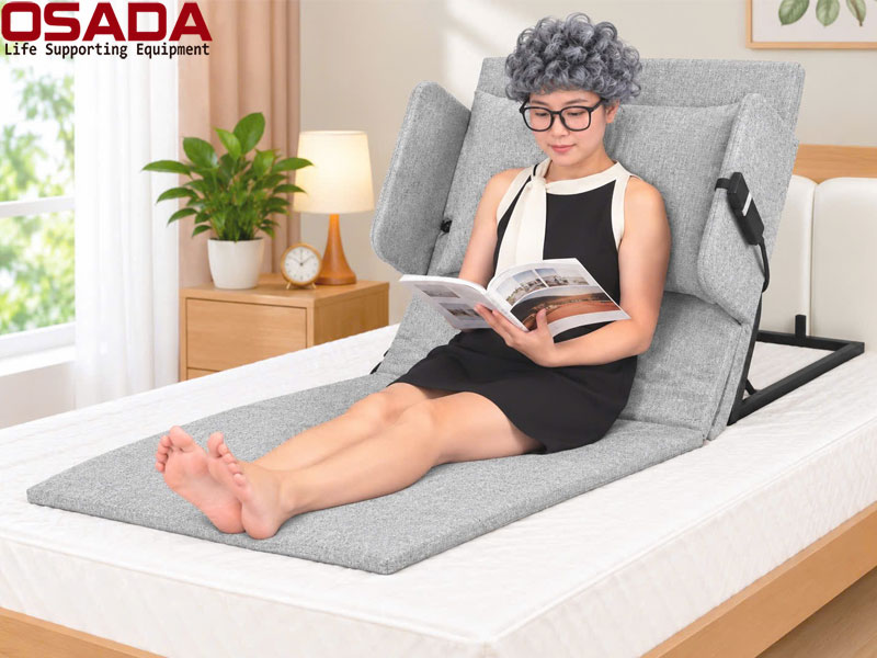 Giường Bệt Nâng Điện OSADA SD-12E  Vỏ Nệm Vải