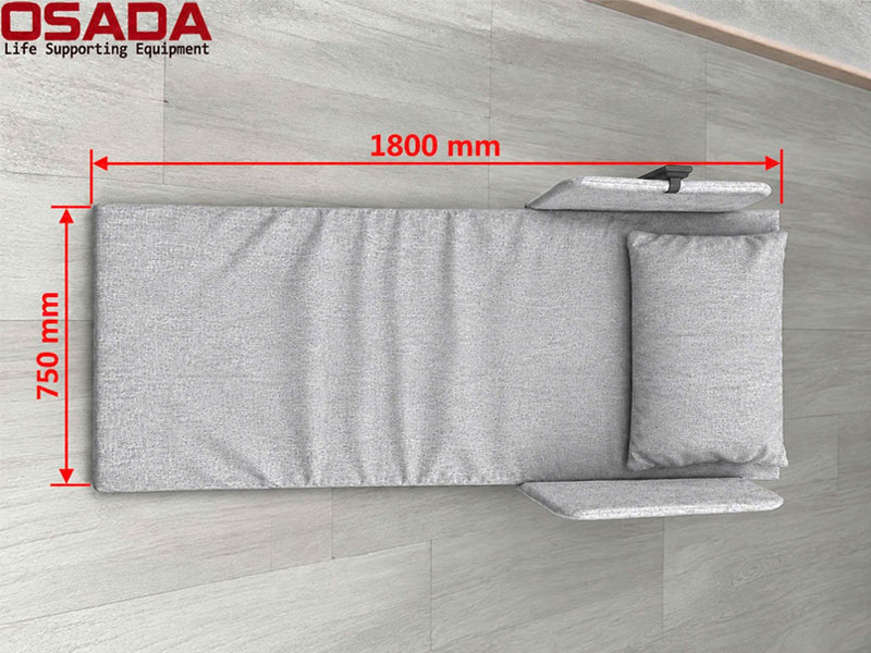 Giường Bệt Nâng Điện OSADA SD-12E  Vỏ Nệm Vải