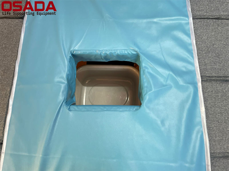 Tấm Lót Chống Thấm Cho Giường Y Tế Có Bô Vệ Sinh LB-001