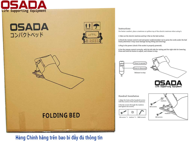 Giường Nâng Người Già OSADA SD-14G