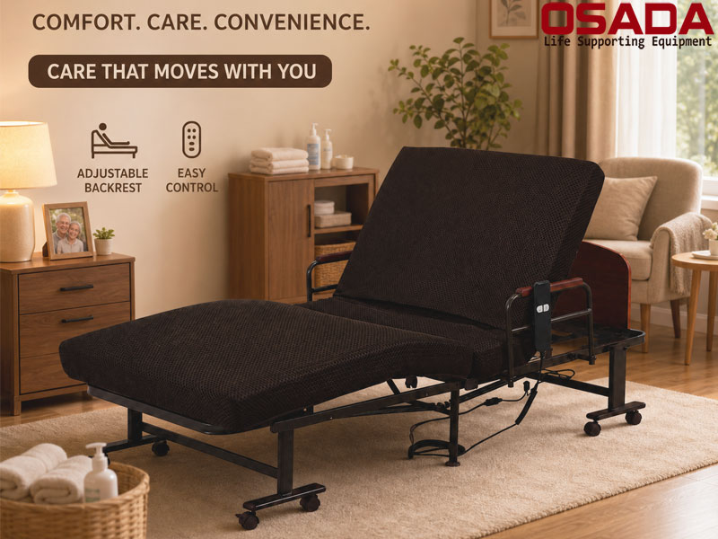 Giường Gấp Nâng Điện OSADA SD-EB90