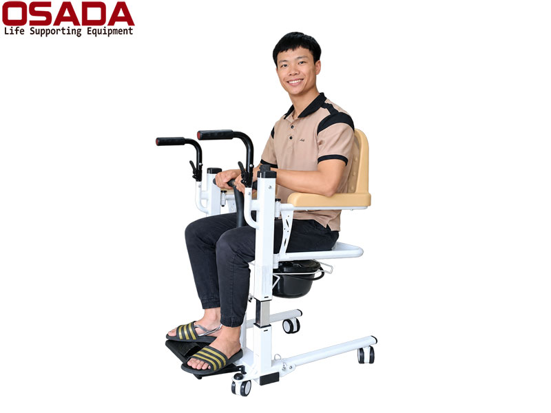 Xe Lăn Nâng Hạ Chuyển Bệnh Nhân